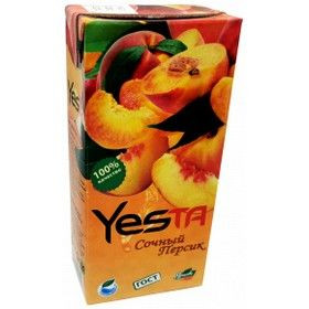 Напиток сокосодержащий Сочный Персик Yesta 1л