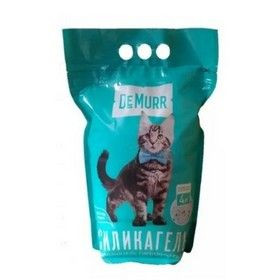 Наполнитель силикагелевый 100% «DEMURR» 4л 1,7 кг