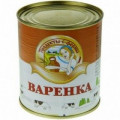 ВАРЕНКА продукт молокосодержащий сгущенный с сахаром с заменителем молочного жира ж/б 380г