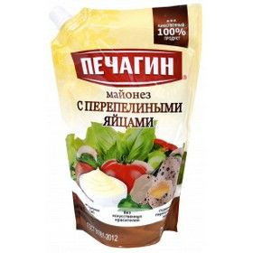 Майонез ТМ Печагин Провансаль на перепел. яйцах 750 миллилитров. 50% жирн